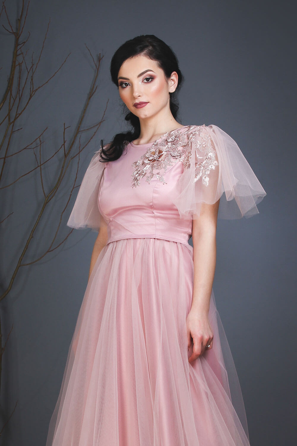 Outfit elegant dusty pink fairy