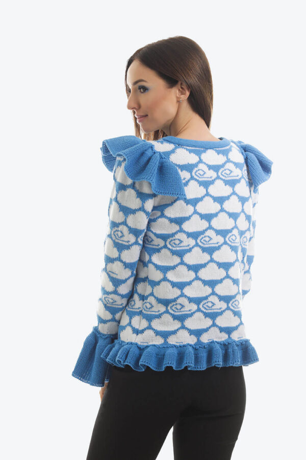 Pulover-albastru-azur-tricotat-nori-volane01